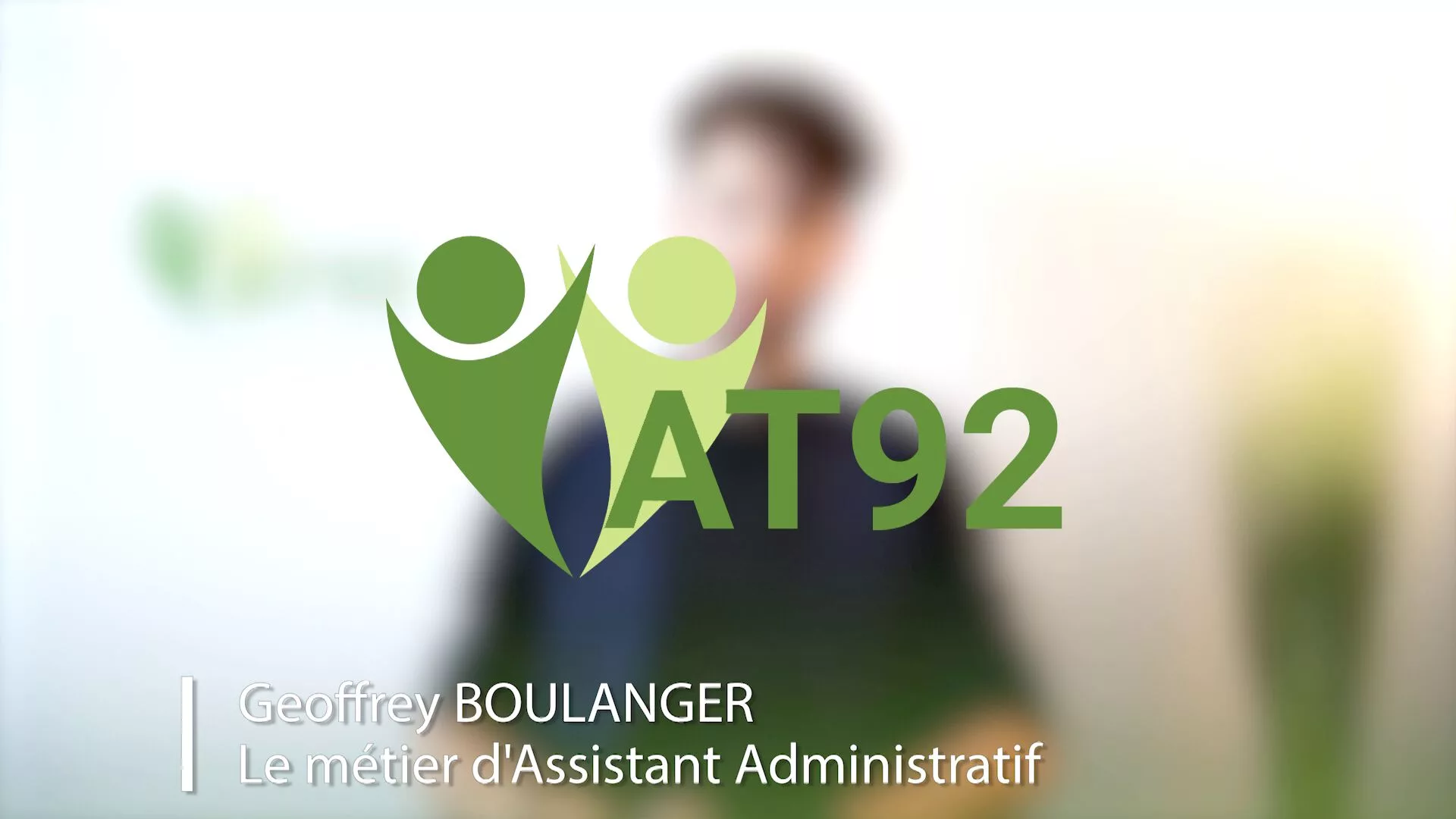Geoffrey Boulanger, Assistant Administratif à l’AT92